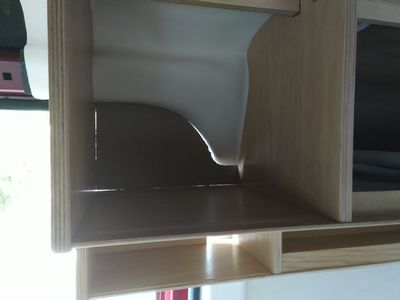 Bild 058: Für das Schließen der Außenseite mussten komplizierte Schablonen angefertigt werden