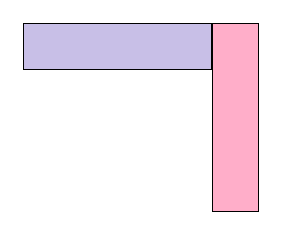 Bild 107: Bündige Verbindung im rechten Winkel ohne Versatz