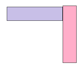 Bild 108: Verbindung im rechten Winkel mit leichtem Versatz